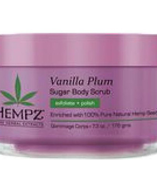 Hempz Vanilla Plum Sugar Body Scrub HZW03