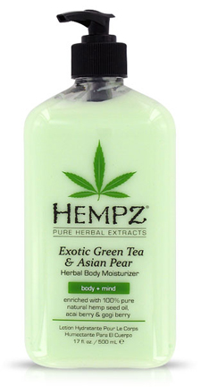Hempz Exotic Green Tea &amp; Asian Pear Moisturizer WH110-2169-03