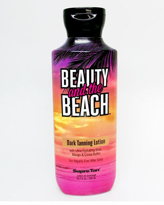 Beauty and The Beach Dark Tanning Lotion pkt W16SUB06P