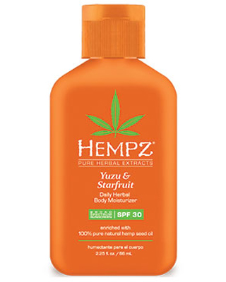 Hempz Yuzu &amp; Starfruit Daily Herbal Body Moisturizer with SPF 30 H-HYSDHBMS30