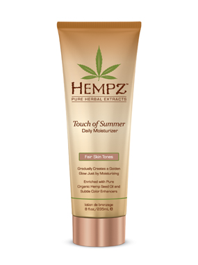 Hempz Touch of Summer Moisturizer Fair Skin HZT01