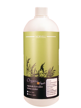Organic Original Bronzing Airbrush solution   _ 1 Liter NVSA15L