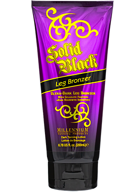 Solid black leg bronzer MT07